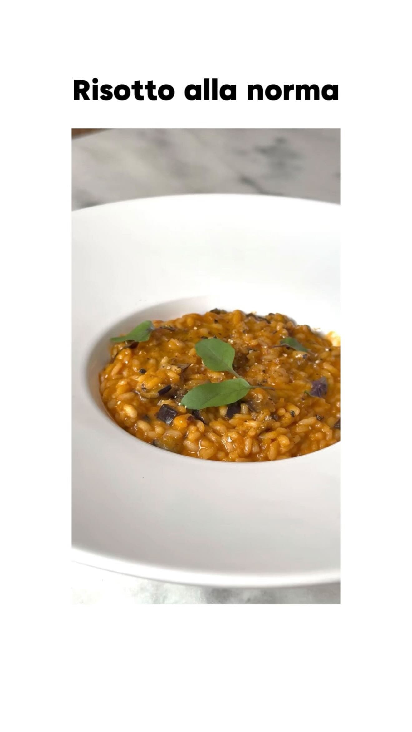 Risotto alla norma