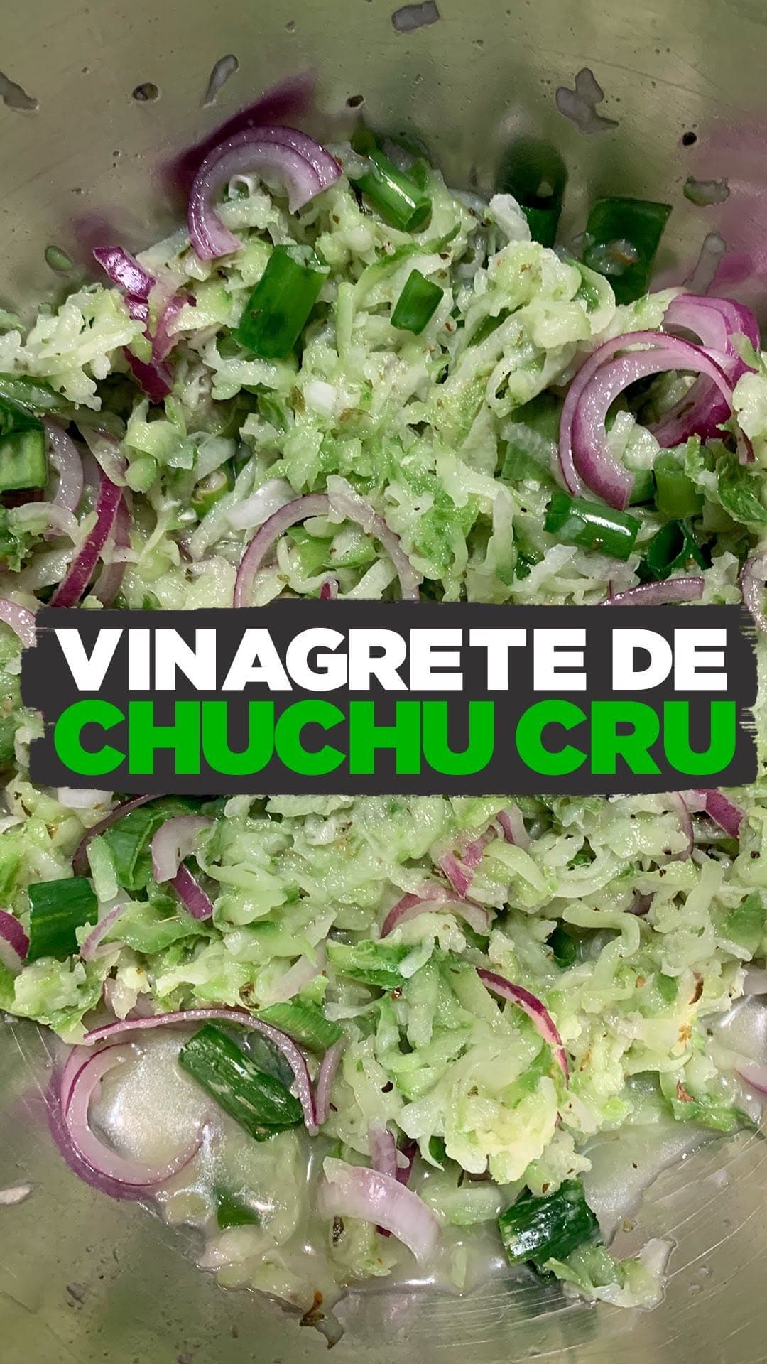 Chuchu Cru (Salada de Chuchu)