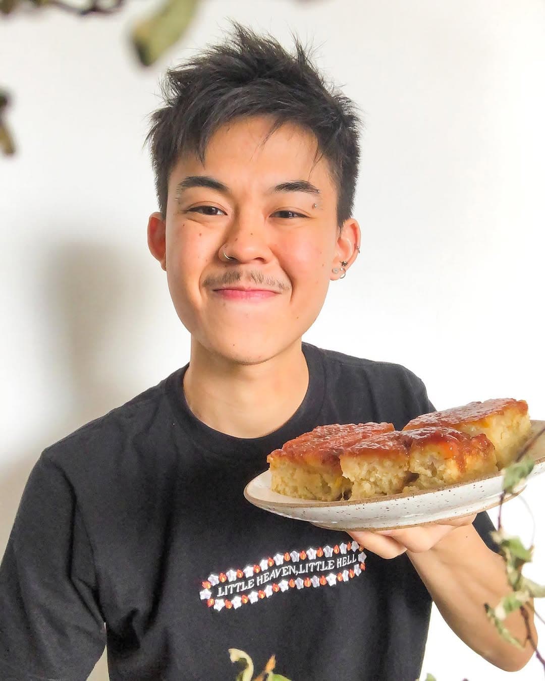 Bolo Vegano de Banana Caramelizada