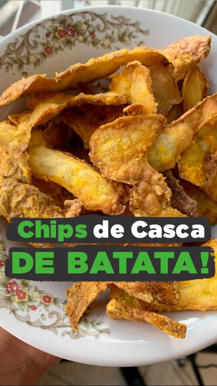 Chips de Casca de Batata