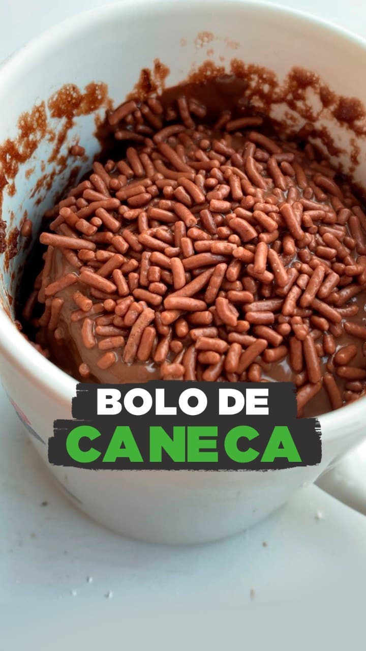 Bolo de Caneca Vegano