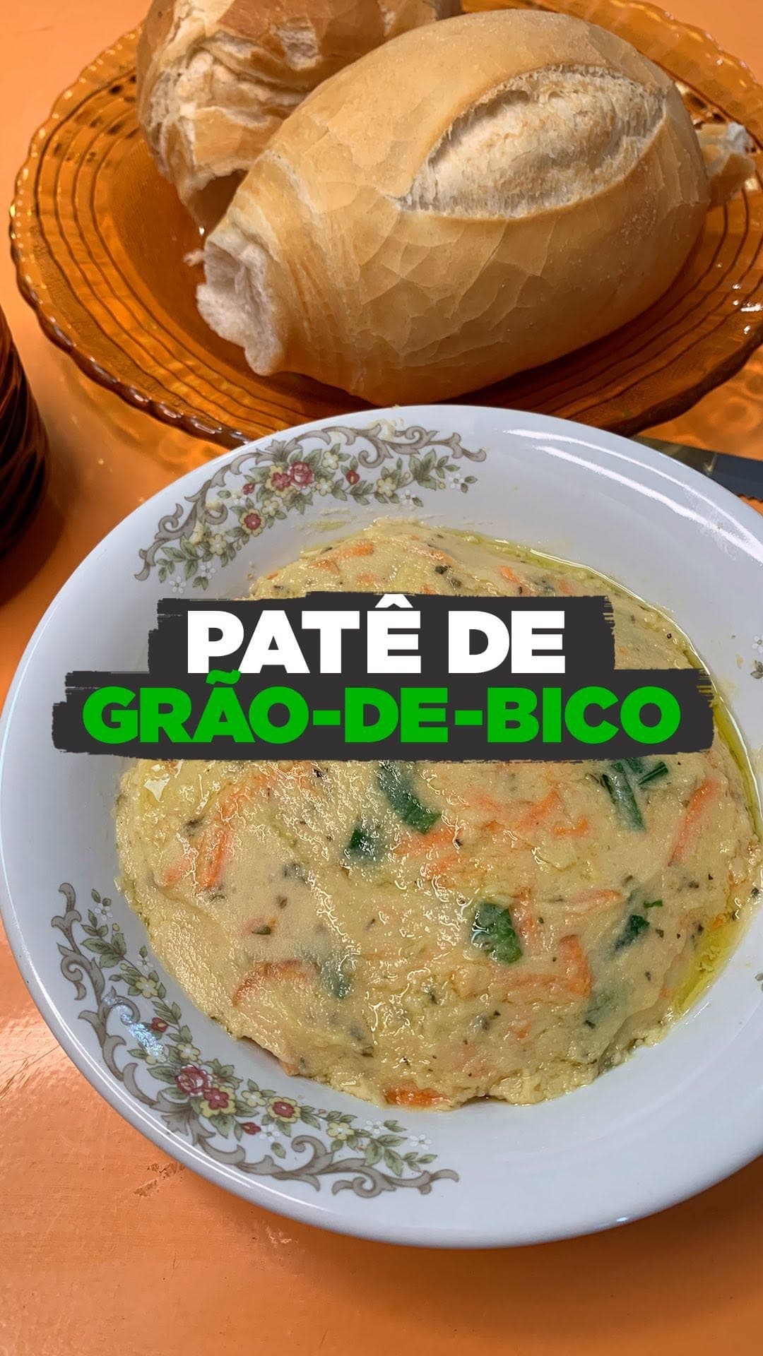 Patê de Grão-de-Bico (Homus)