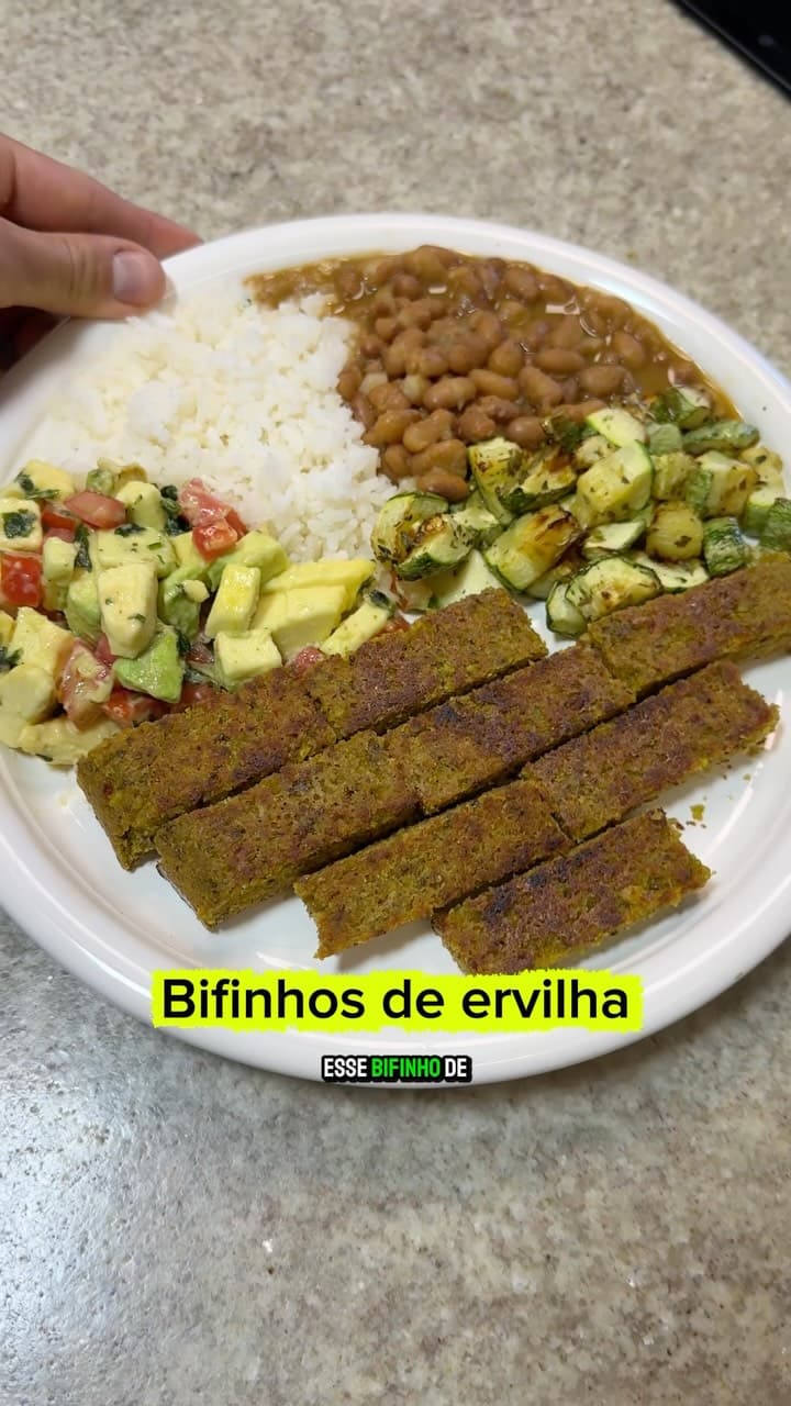 TIRINHAS DE ERVILHA 🫛 RICO EM PROTEÍNAS E BARATO!